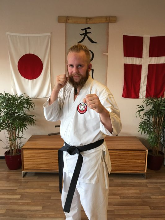 Sensei Frede efter oktobergraduering 2016