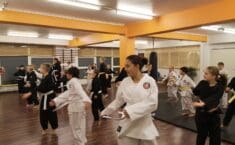 Børnene i gang med junior-begynder-gradueringen i november 2019